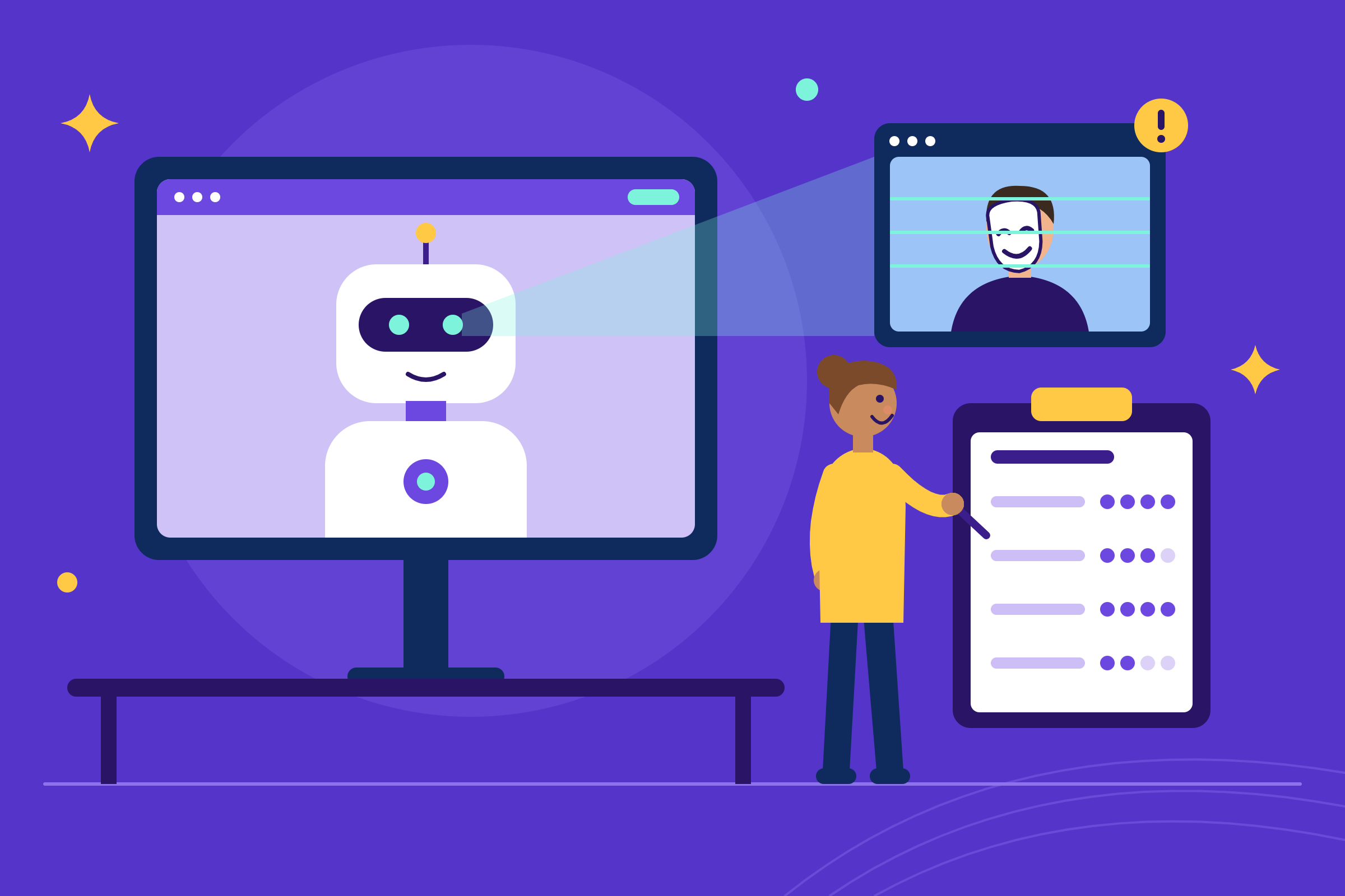 AI interviewer candidate fraud