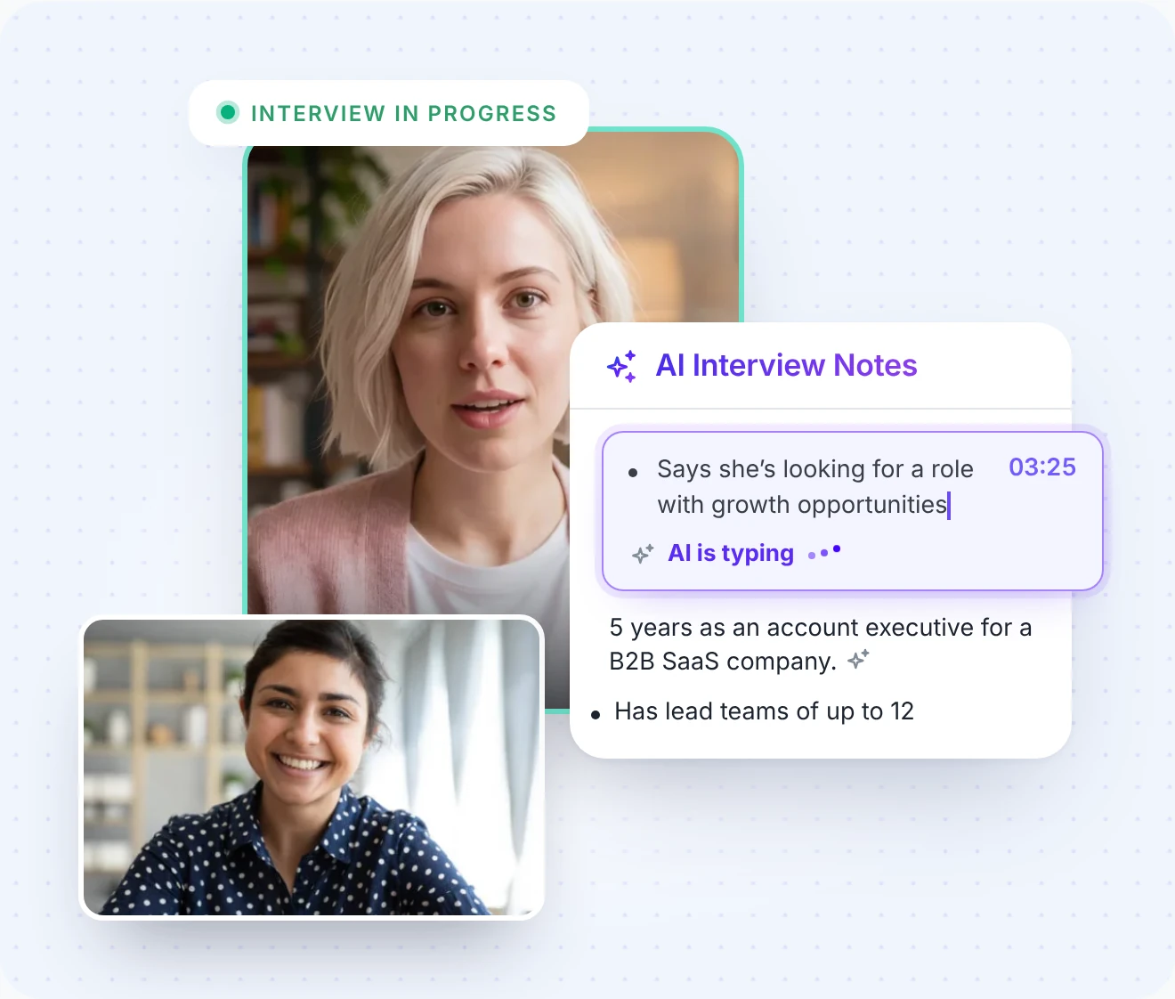 AI notes built for hiring