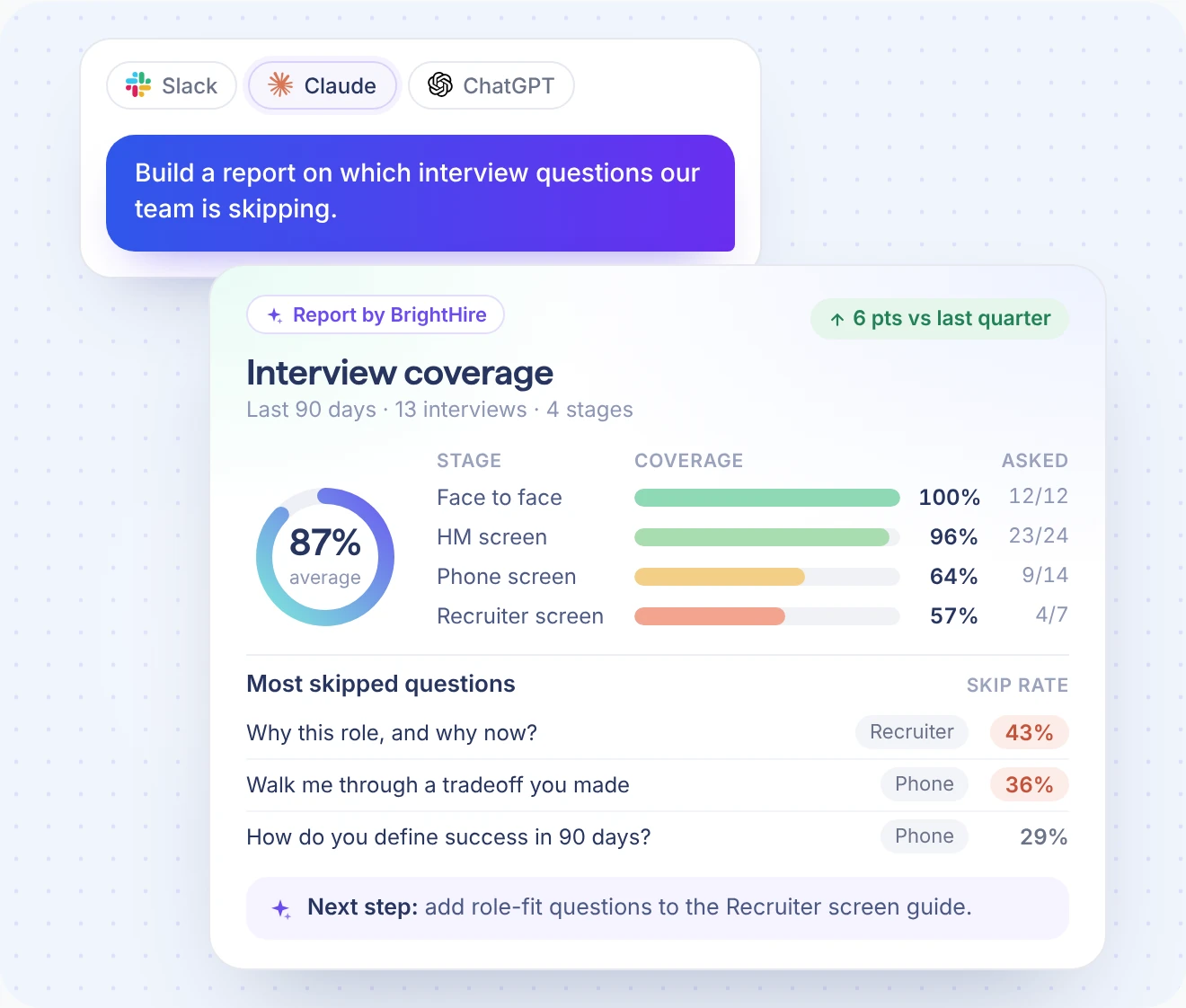 Answers in the tools you use
